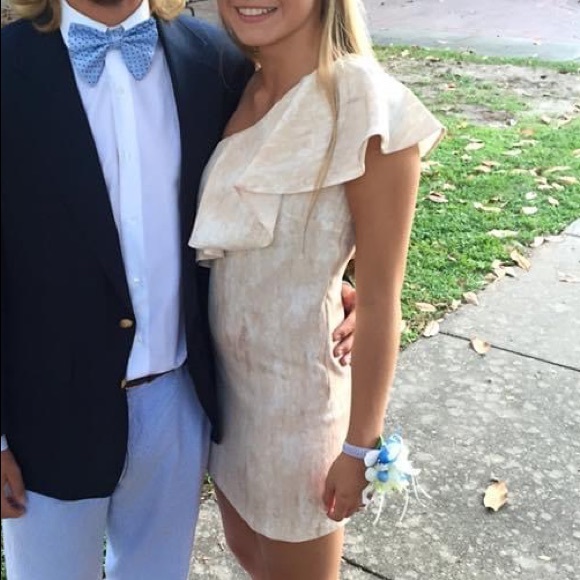 BCBGeneration One Shoulder Cocktail Dress - Picture 3 of 4